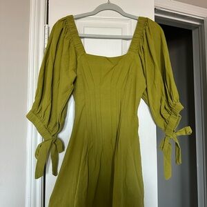 Free People Green Dress